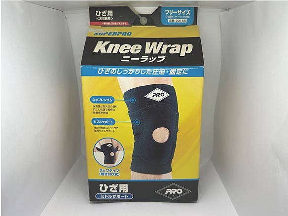 ｽｰﾊﾟｰﾌﾟﾛﾆｰﾗｯﾌﾟ　　ひざ用ﾌﾘｰｻｲｽﾞ