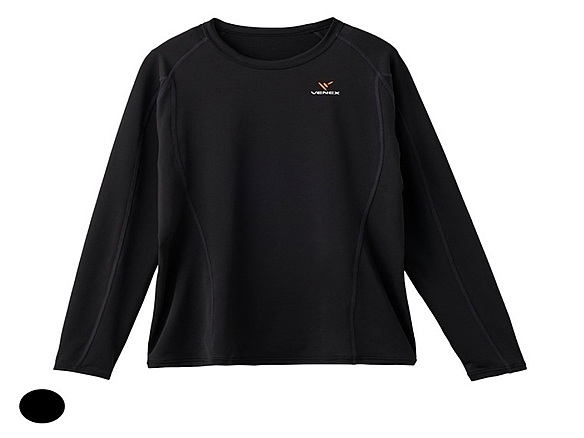 ﾘﾁｬｰｼﾞ+ ﾛﾝｸﾞｽﾘｰﾌﾞ ﾚﾃﾞｨｰｽ ﾌﾞﾗｯｸ×ﾌﾞﾗｯｸ M