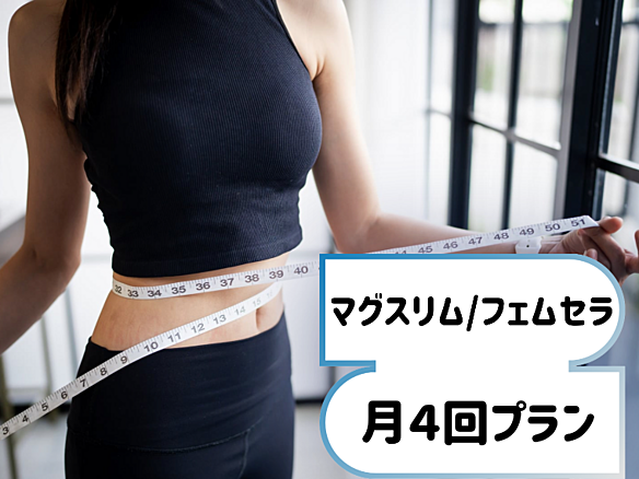 マグスリム/フェムセラ　月4回プラン