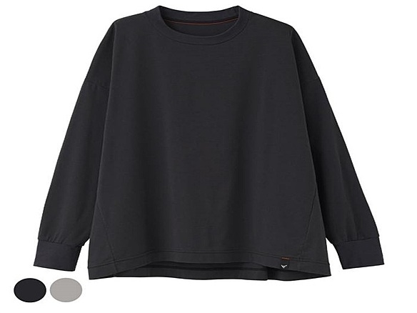 リカバリーデイズ　ロングスリーブ　レディース　ファントムブラック　Ｌ【一般医療機器】