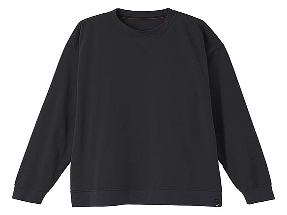 リカバリーデイズ　ロングスリーブクルーネック　メンズ　ファントムブラック　Ｍ【医療機器】