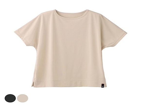 リカバリーデイズ　ショートスリーブＴシャツ　レディース　ベージュ　Ｍ【一般医療機器】