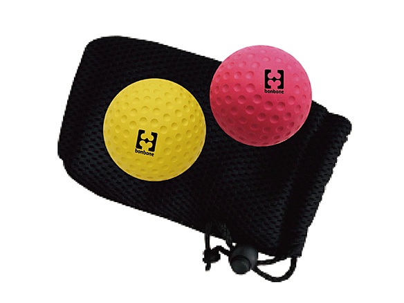 bonboneリリースビーンズ(2個入)  レッド(Hard)/イエロー(Soft) 直径：72mm