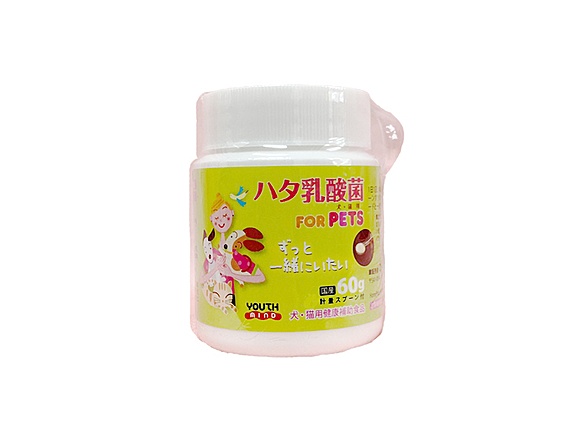 ハタ乳酸菌　forPETｓ　60g