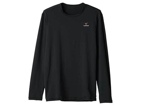 リフレッシュ　Ｔシャツ　ロングスリーブ　メンズ　ブラック　Ｍ