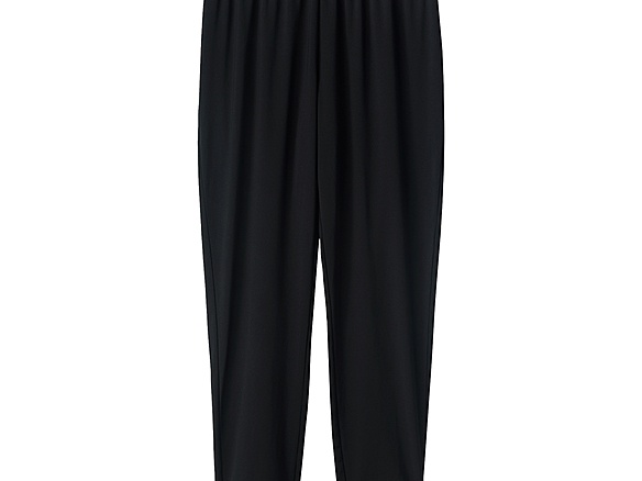 リフレッシュ　ロングテーパードパンツ　メンズ　ブラック　Ｌ