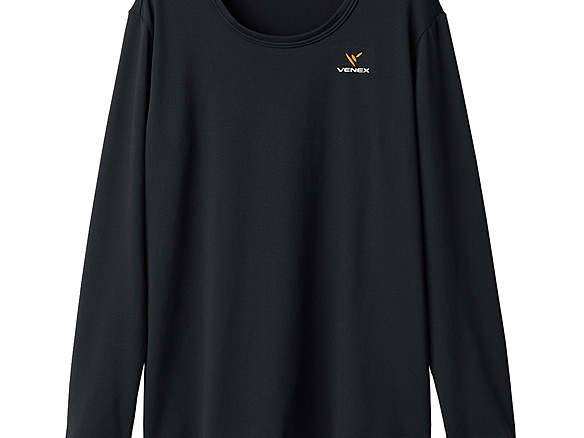 リフレッシュ　Ｔシャツ　ロングスリーブ　レディース　ブラック　Ｌ