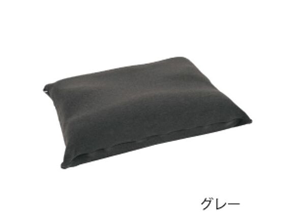 MOGU　 家族の健康まくら 本体(カバー付き)　グレー