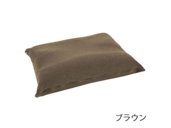 MOGU　 家族の健康まくら 本体(カバー付き)　ブラウン