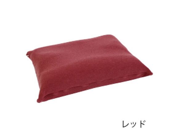 MOGU　 家族の健康まくら 本体(カバー付き)　レッド