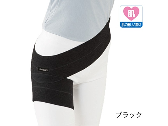 スリムヒップサポーター  ブラック フリー